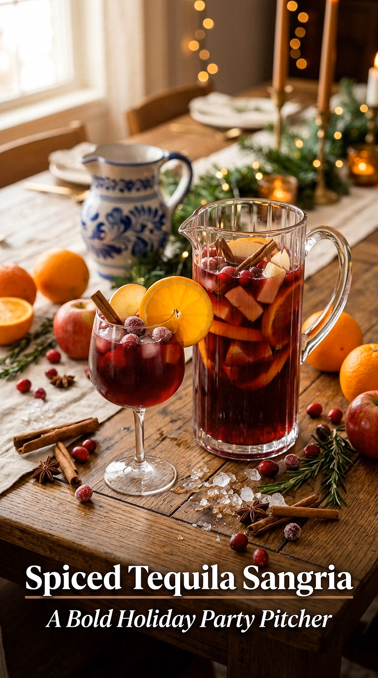 Spiced Tequila Sangria