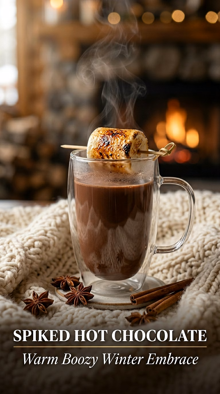 Spiked Hot Chocolate