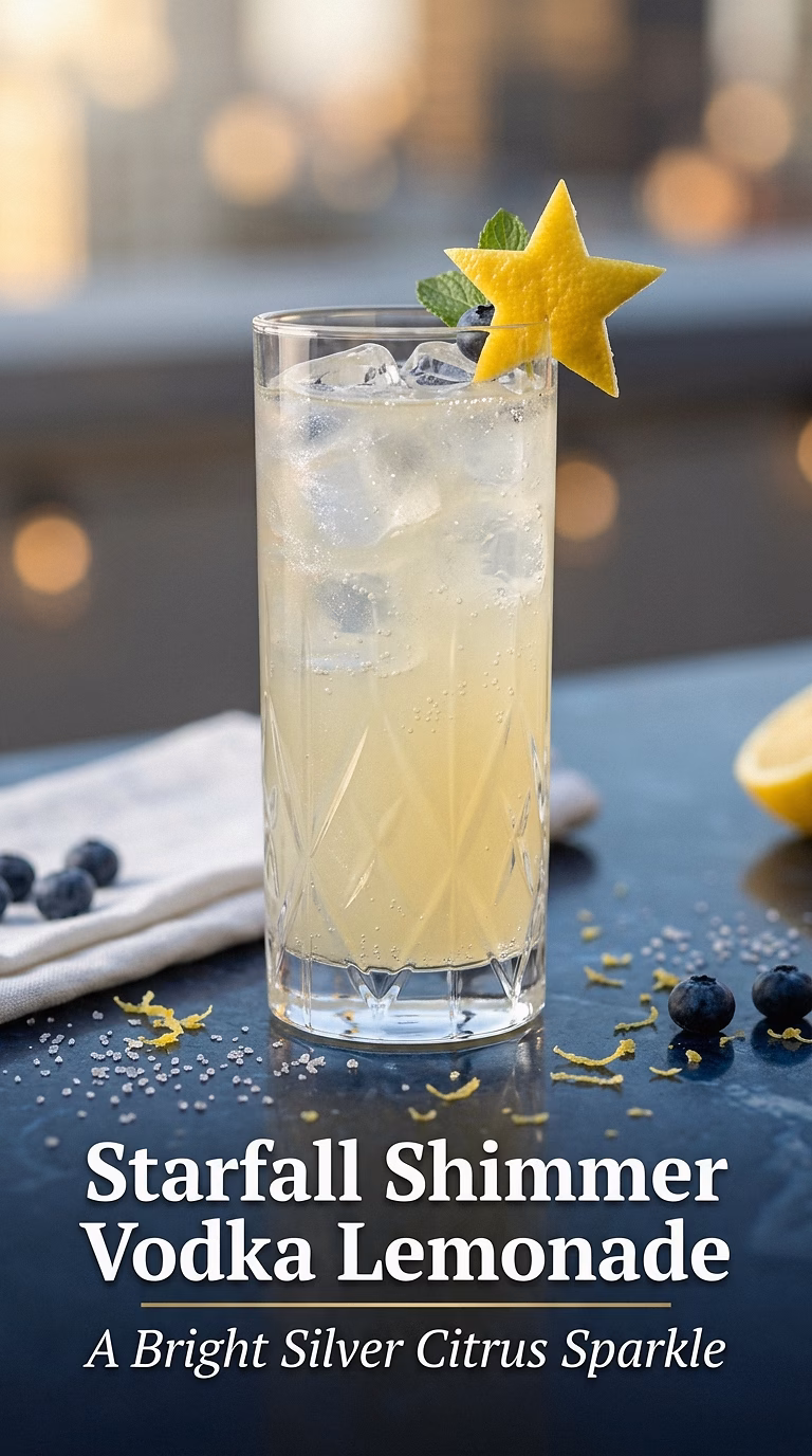 Starfall Shimmer Vodka Lemonade