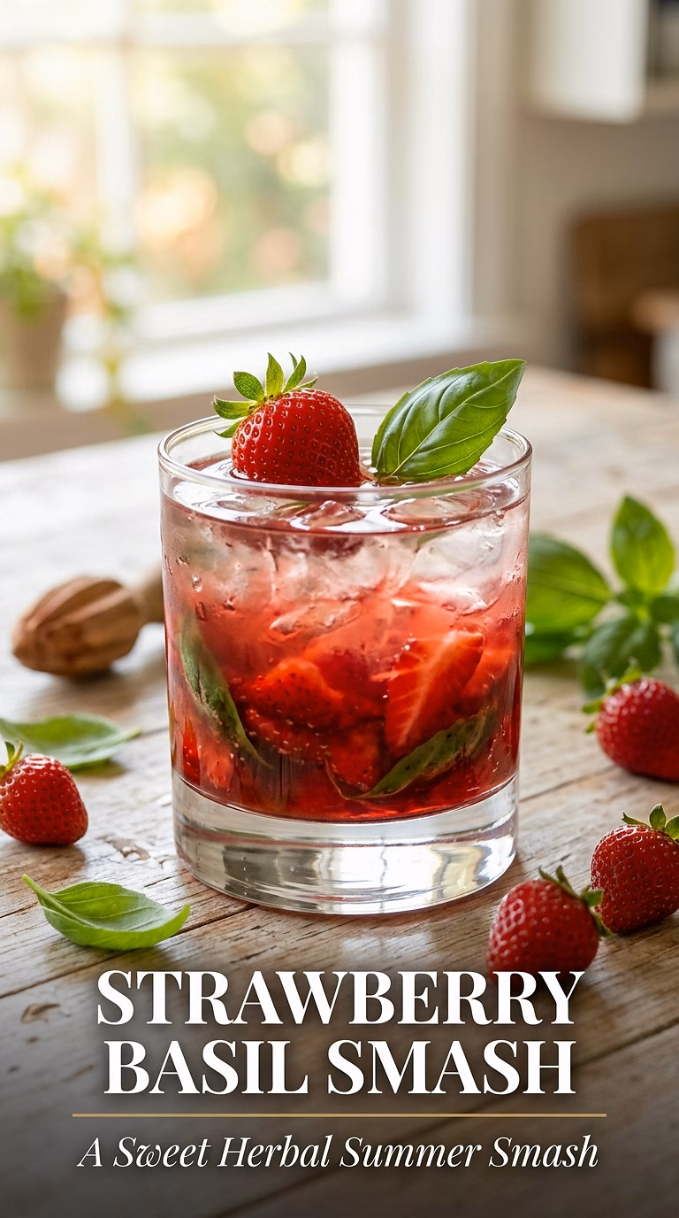 Strawberry Basil Smash