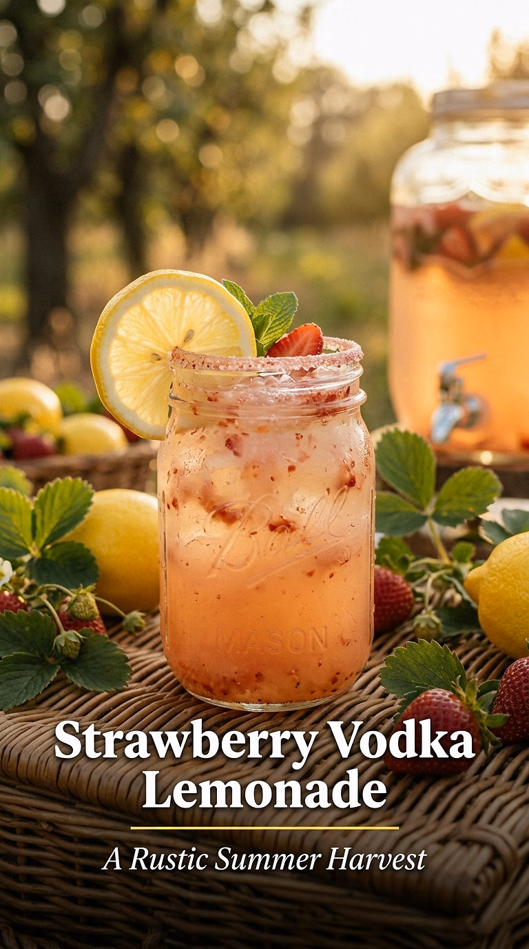 Strawberry Vodka Lemonade