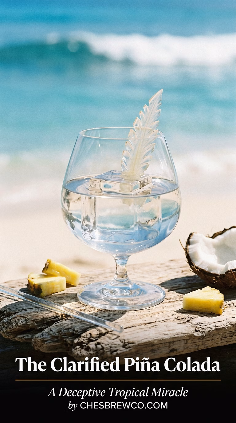 The Clarified Piña Colada