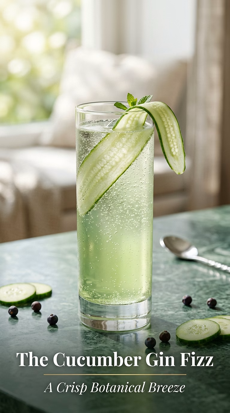 The Cucumber Gin Fizz