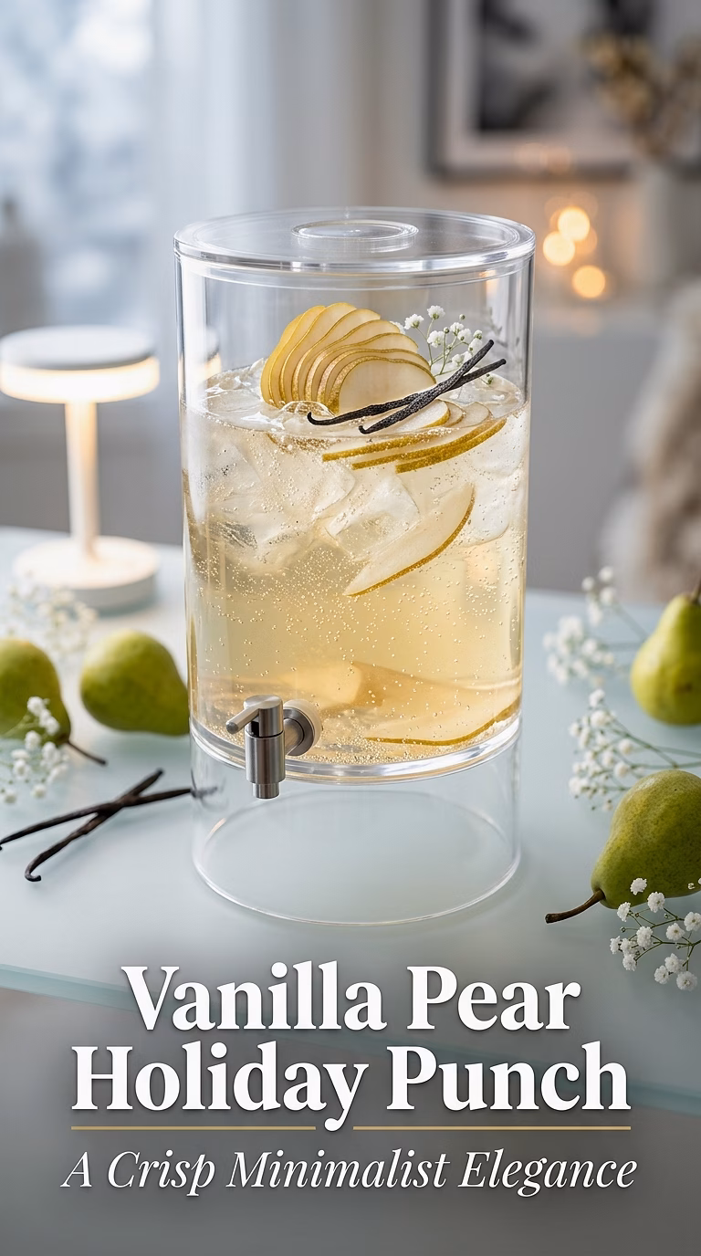 Vanilla Pear Holiday Punch