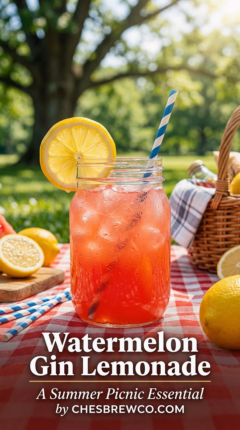 Watermelon Gin Lemonade