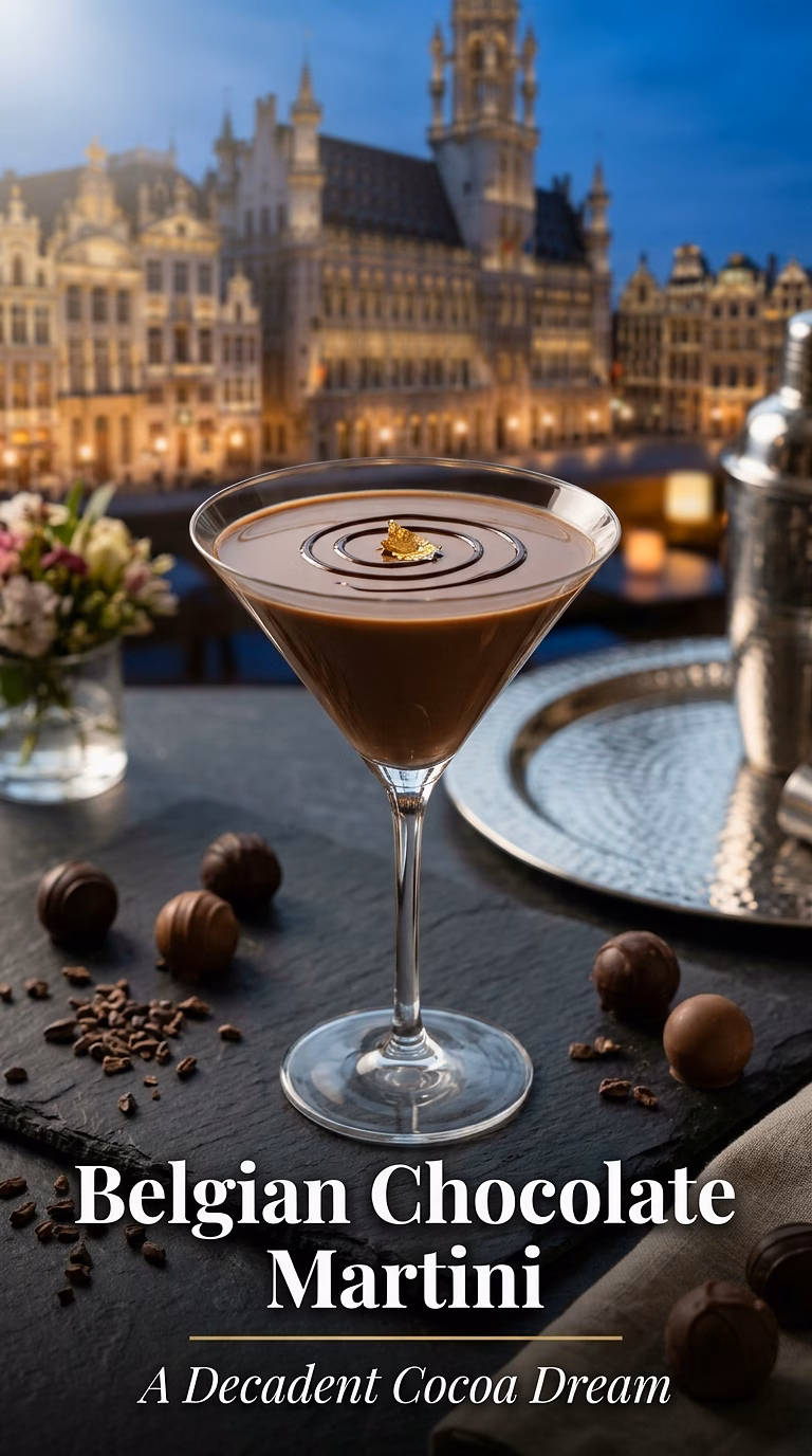 Belgian Chocolate Martini