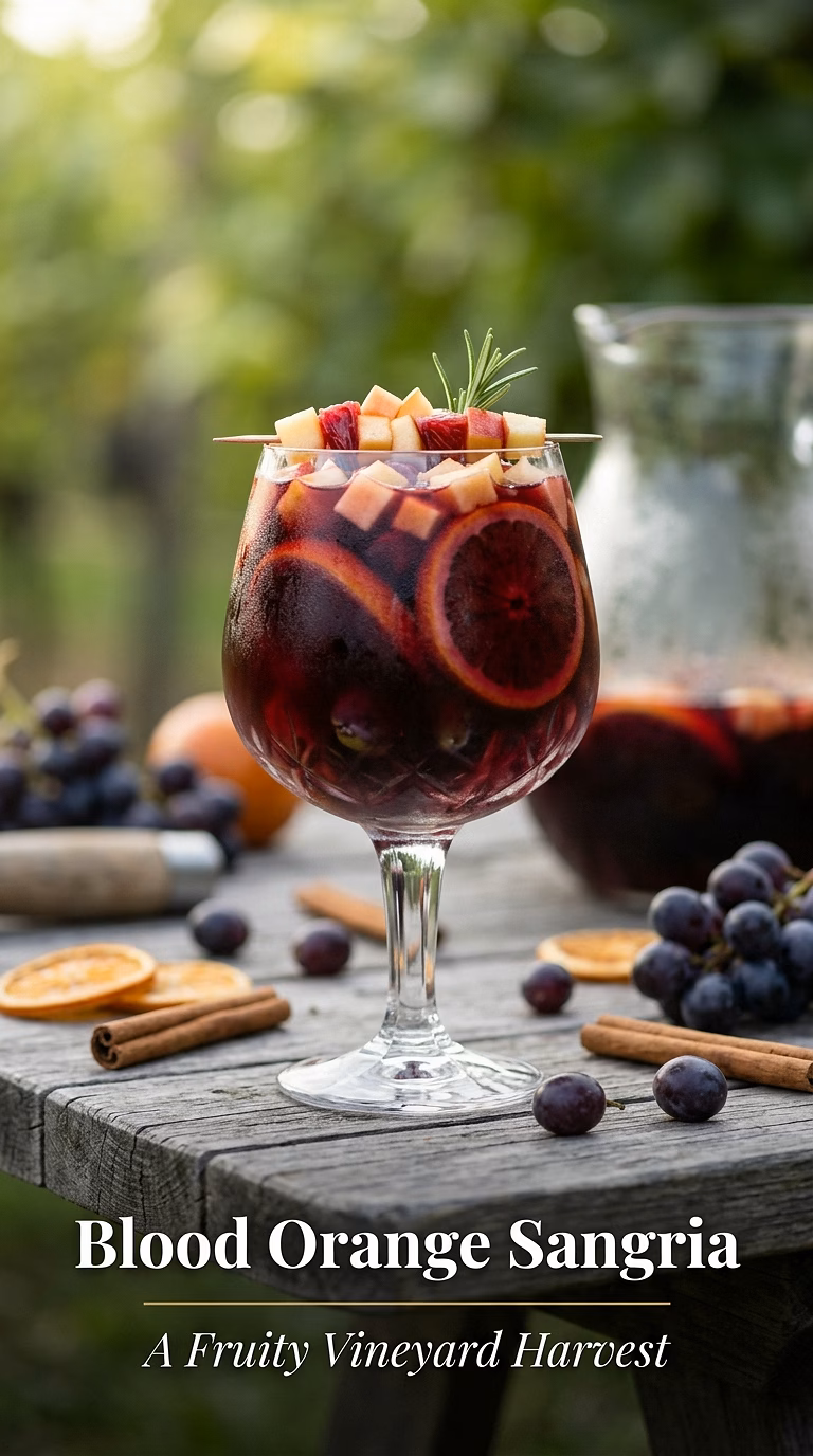 Blood Orange Sangria