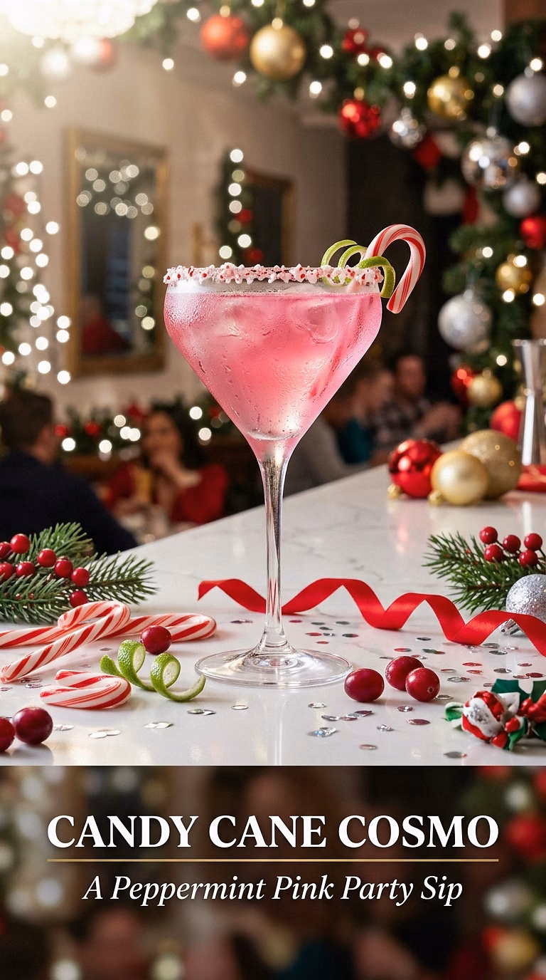 Candy Cane Cosmo