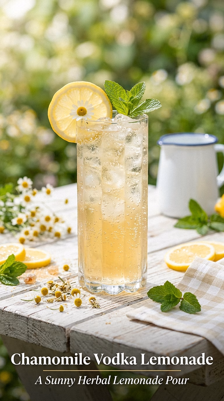 Chamomile Vodka Lemonade