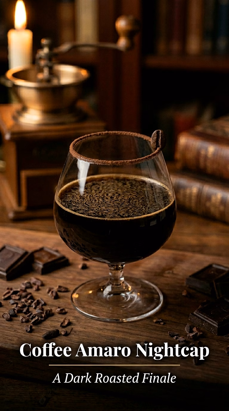 Coffee Amaro Nightcap