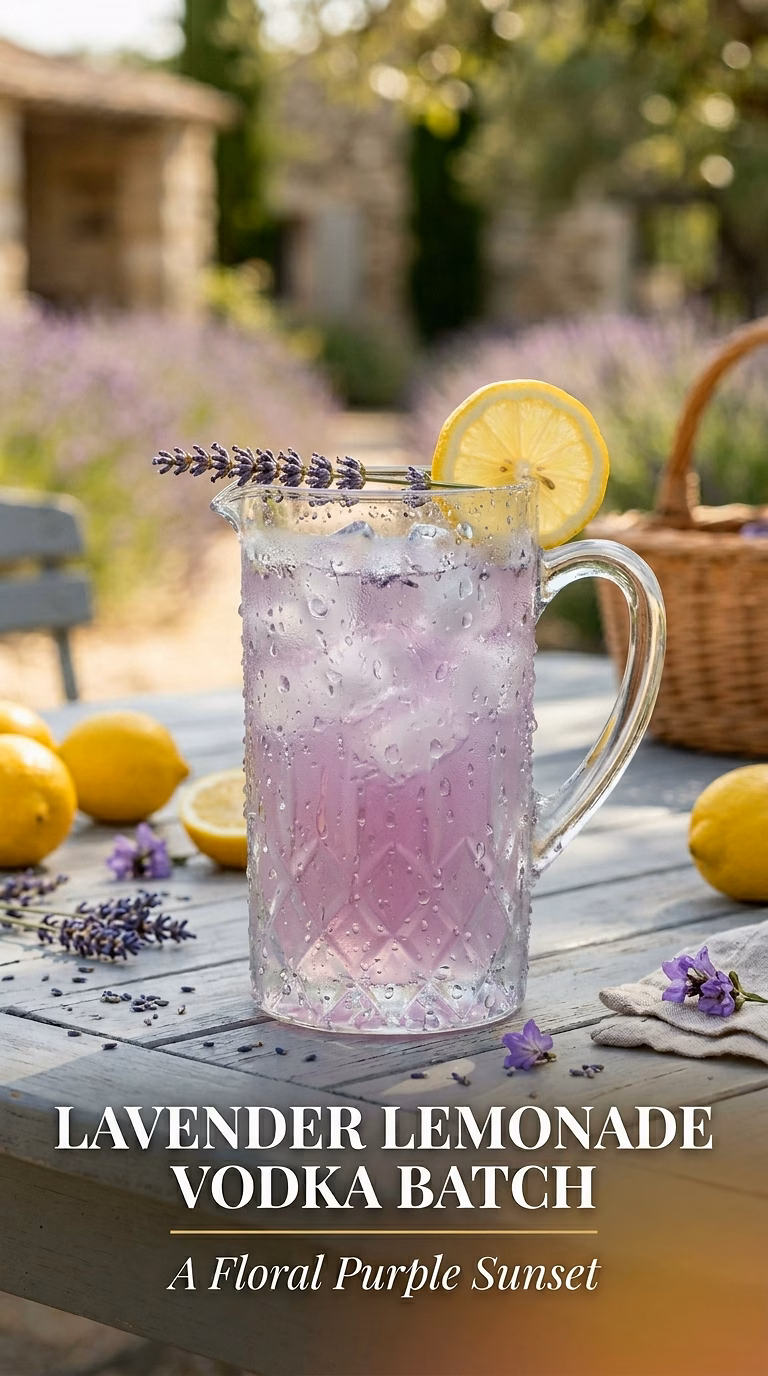Lavender Lemonade Vodka Batch