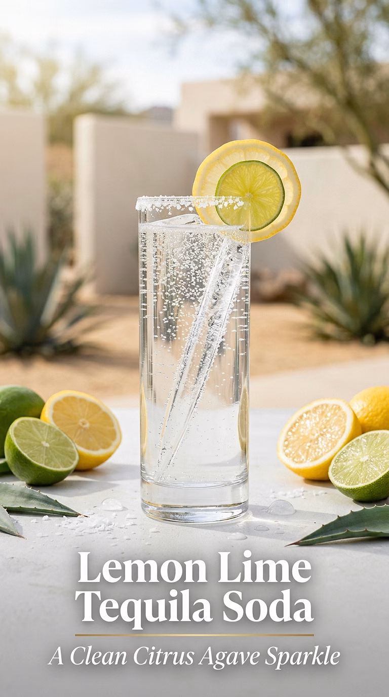 Lemon Lime Tequila Soda
