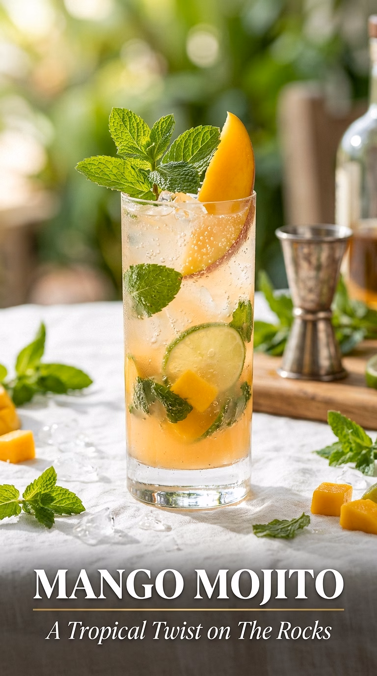 Mango Mojito On The Rocks