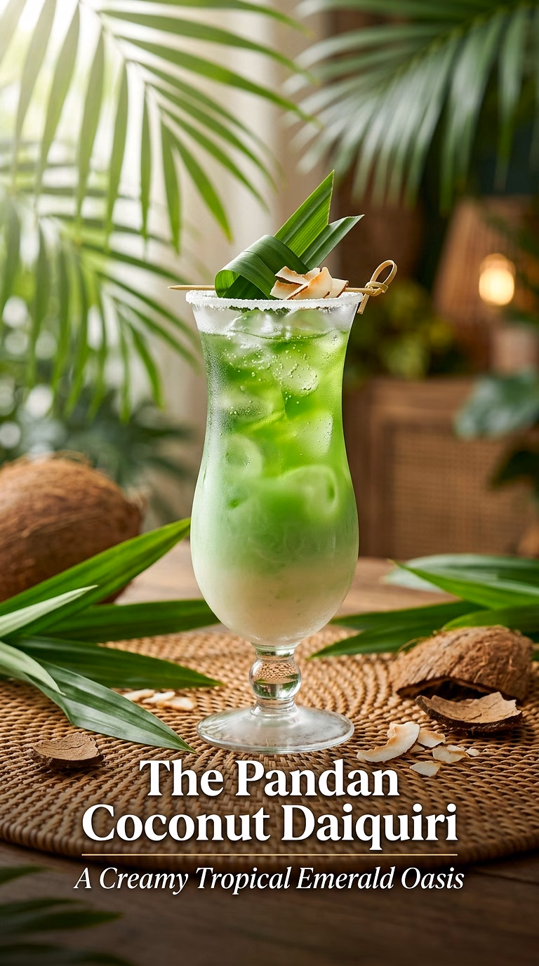Pandan Coconut Daiquiri