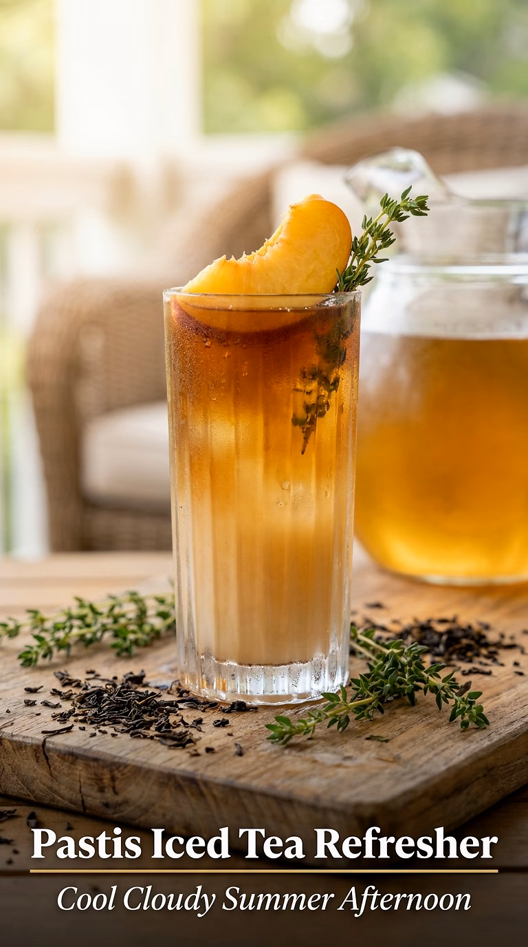 Pastis Iced Tea Refresher