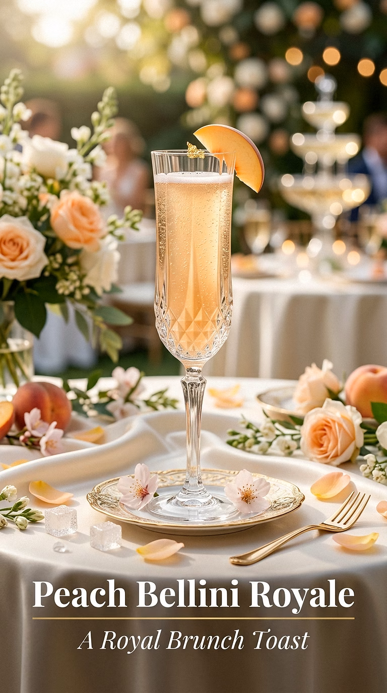 Peach Bellini Royale