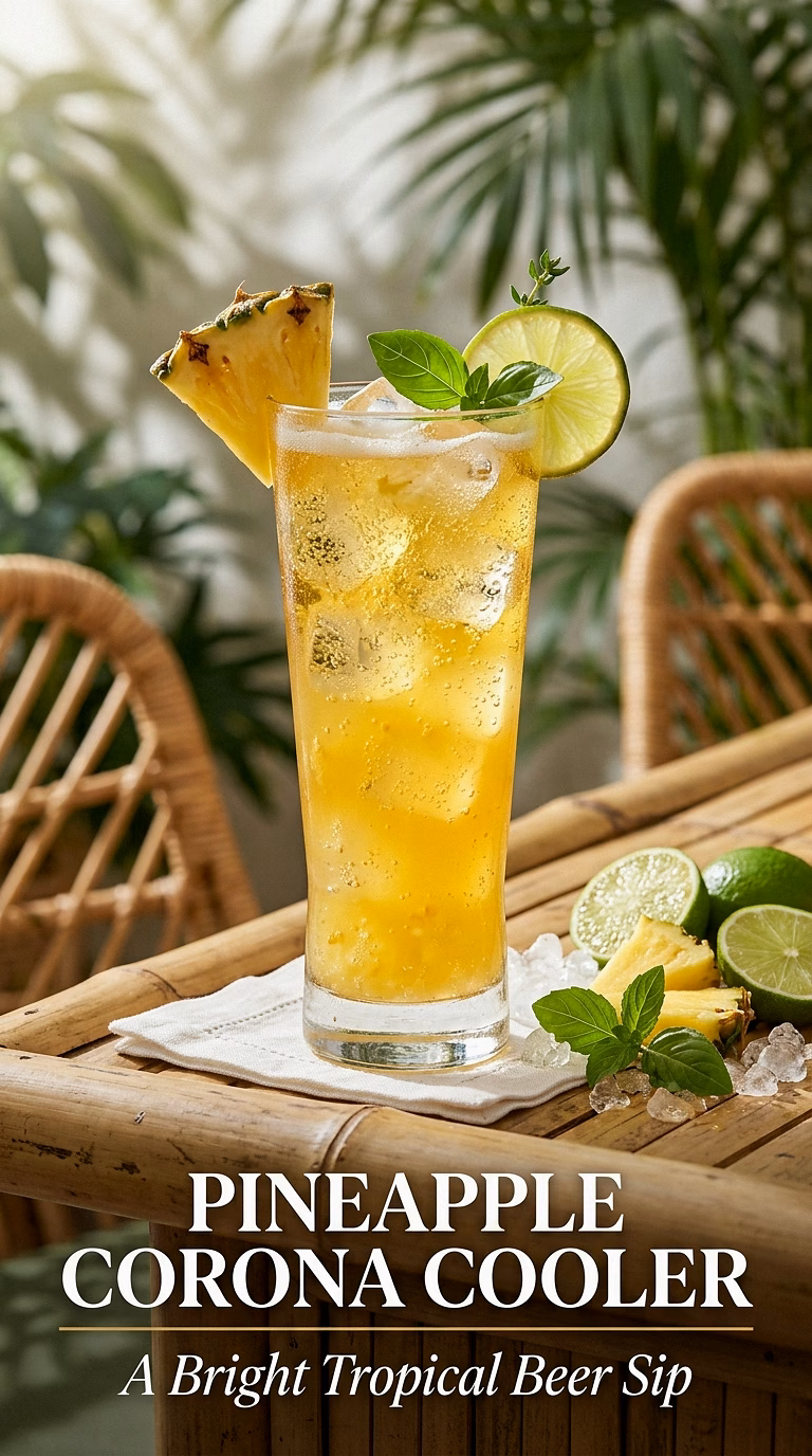 Pineapple Corona Cooler