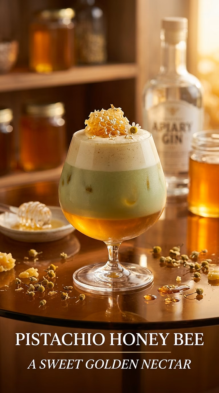 Pistachio Honey Bee