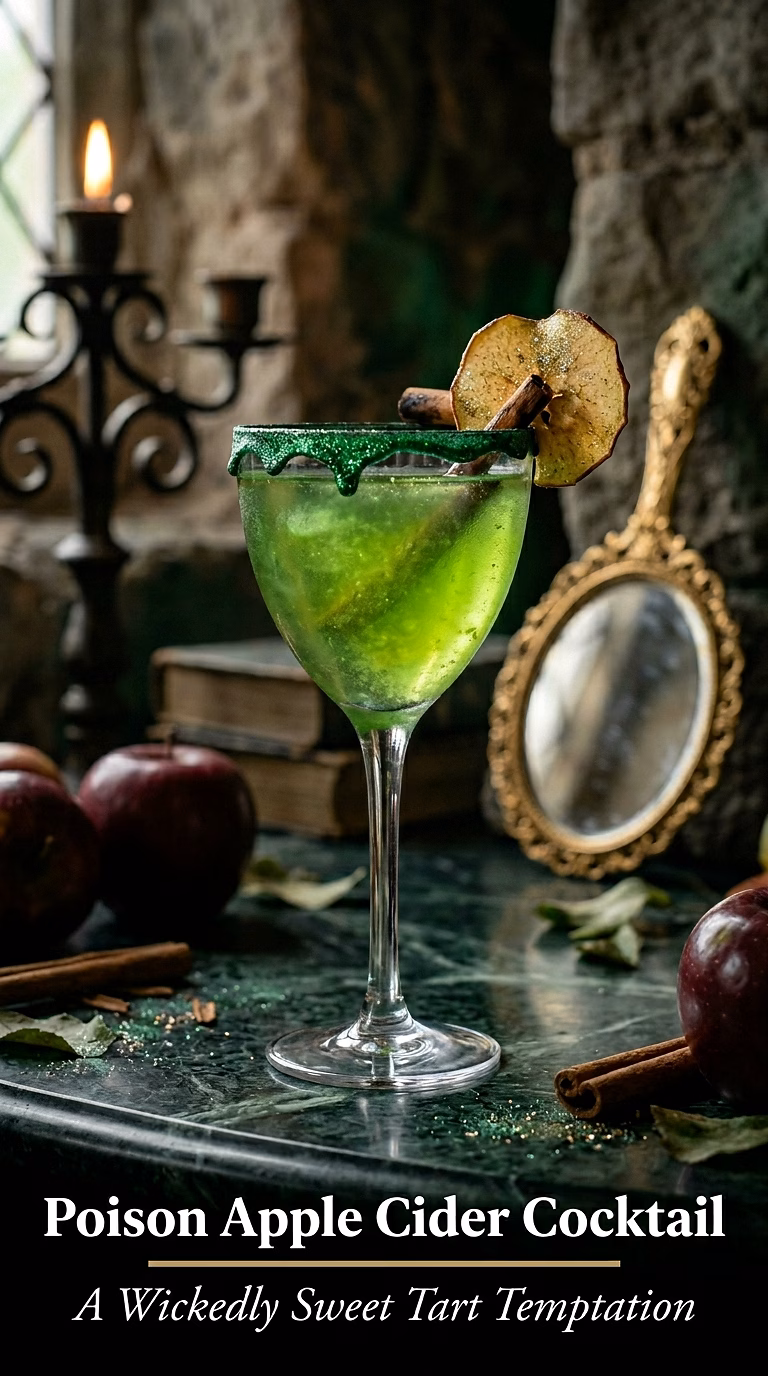 Poison Apple Cider Cocktail