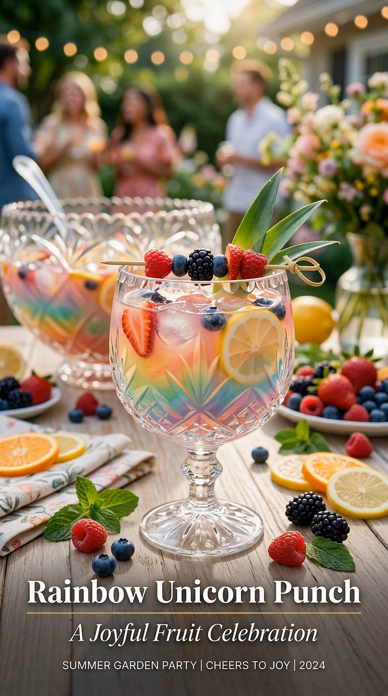 Rainbow Unicorn Punch