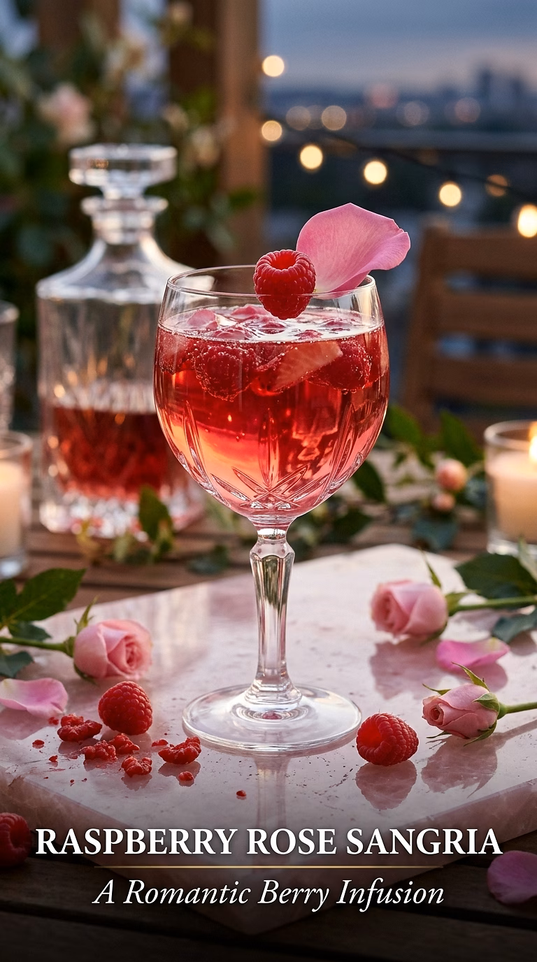 Raspberry Rose Sangria