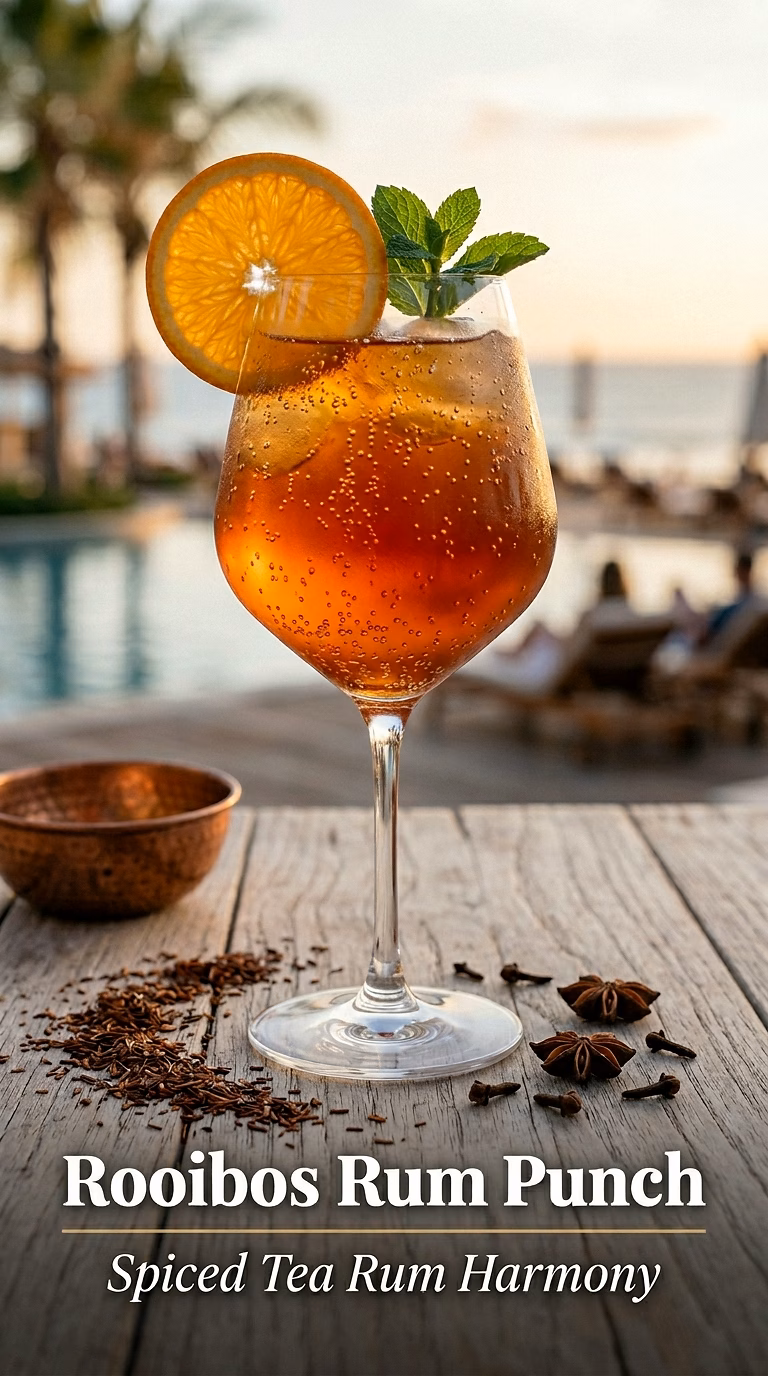 Rooibos Rum Punch