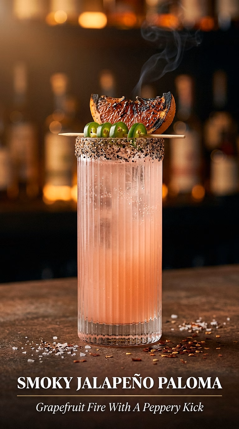 Smoky Jalapeño Paloma