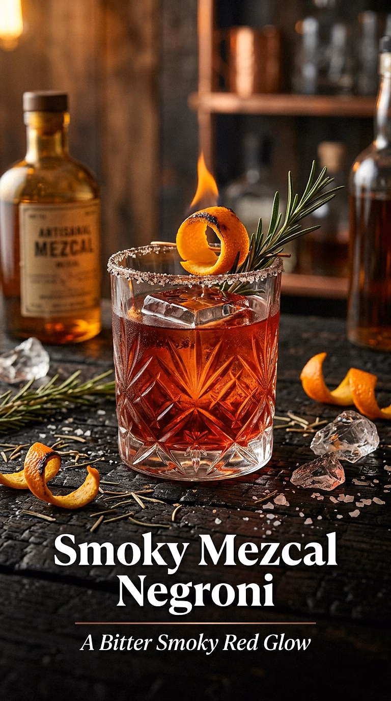 Smoky Mezcal Negroni