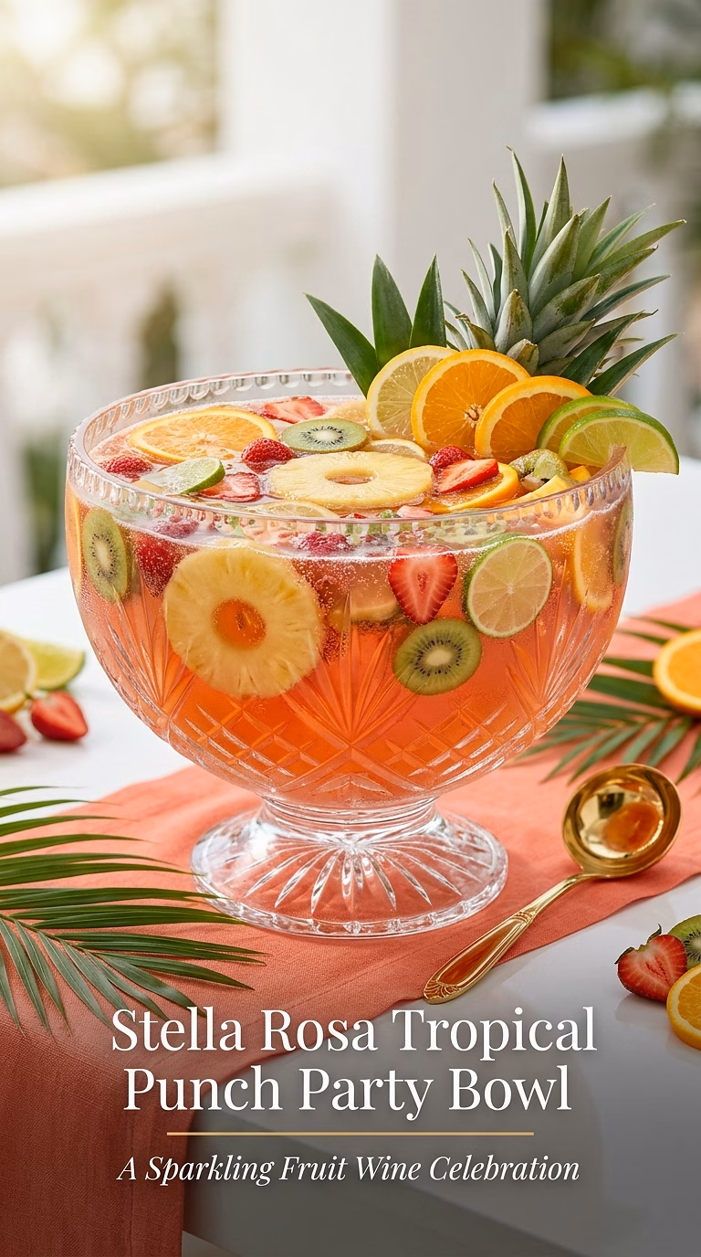 Stella Rosa Tropical Punch Party Bowl