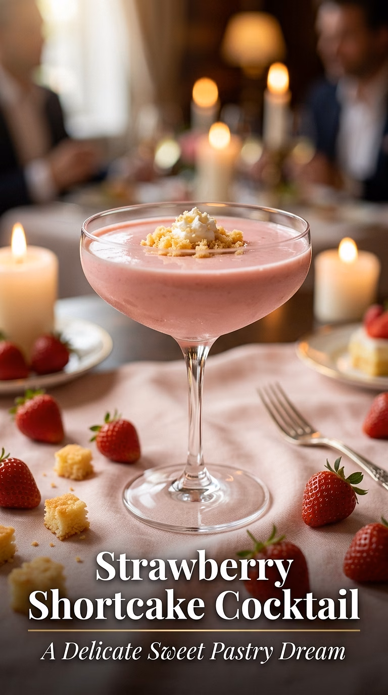 Strawberry Shortcake Cocktail