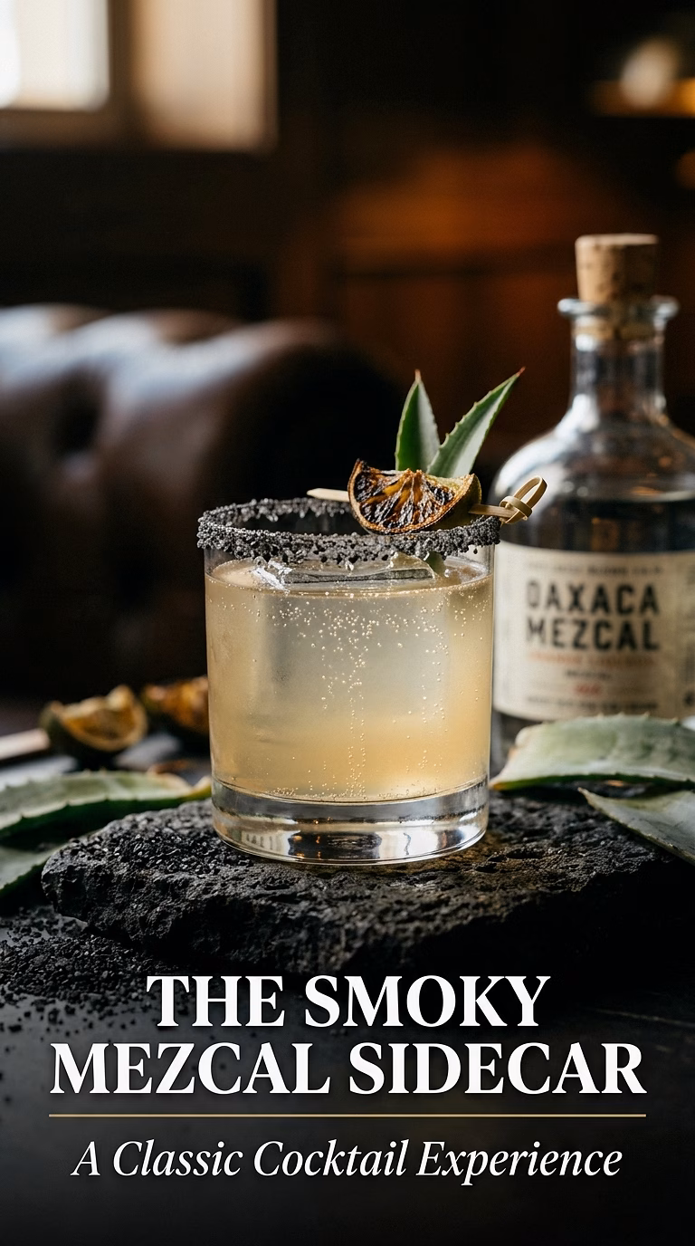 The Smoky Mezcal Sidecar