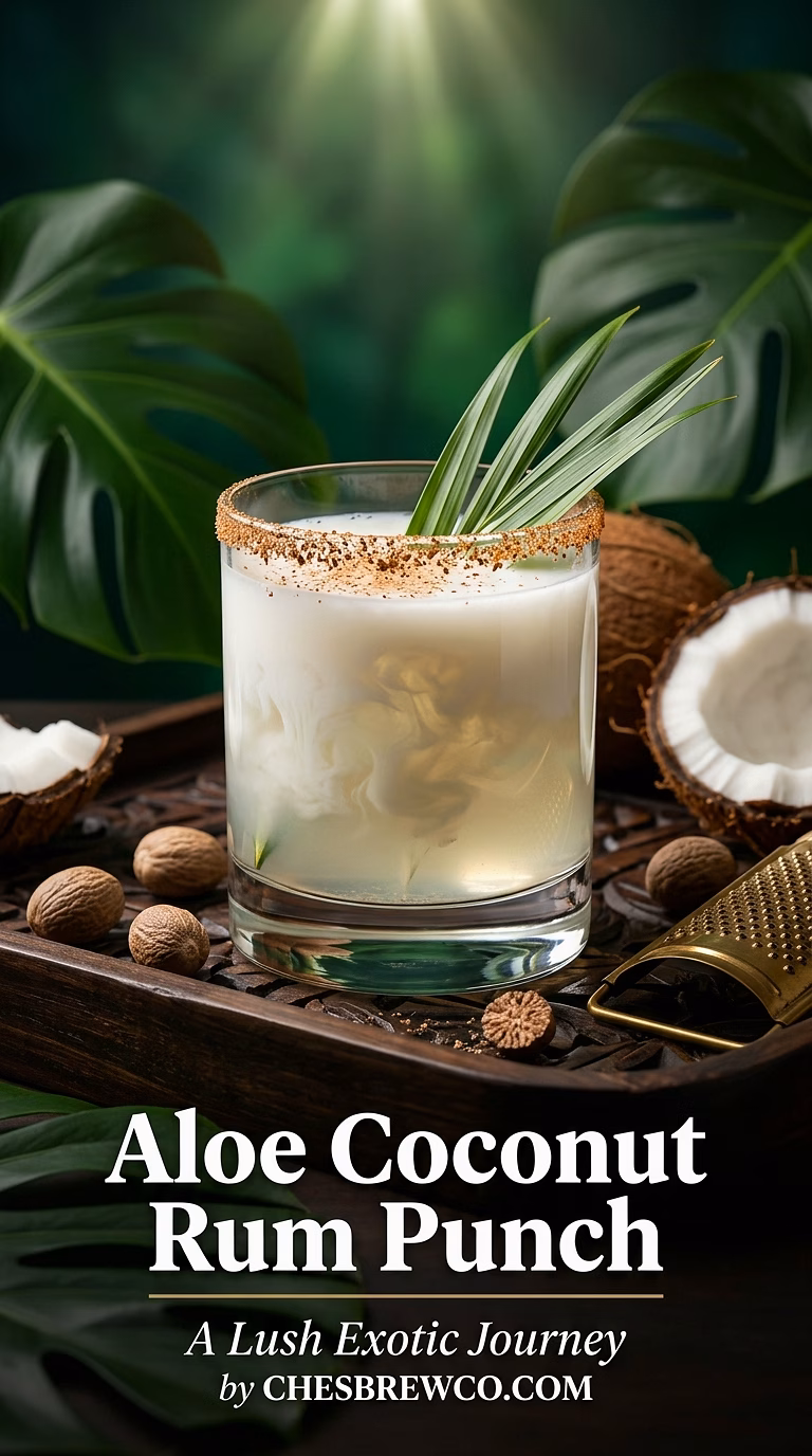 Aloe Coconut Rum Punch