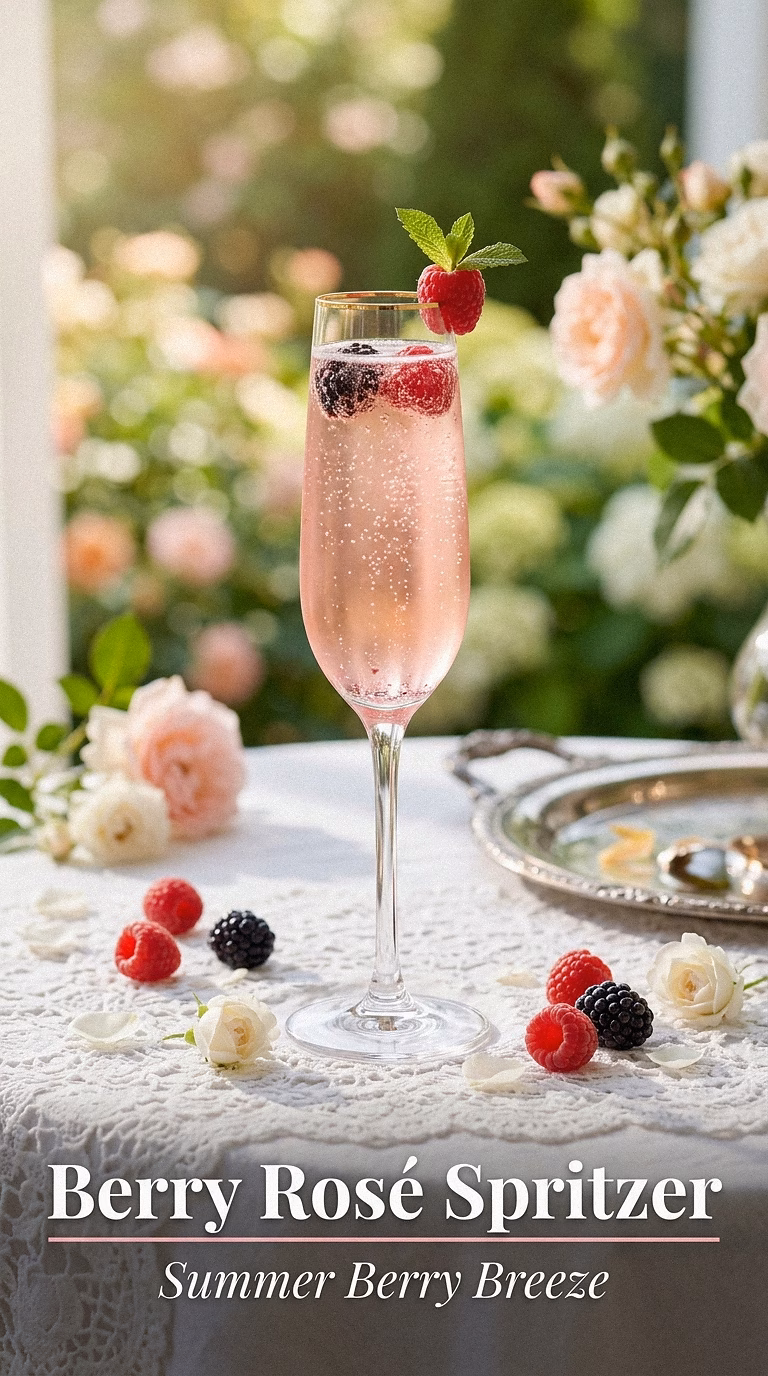Berry Rosé Spritzer