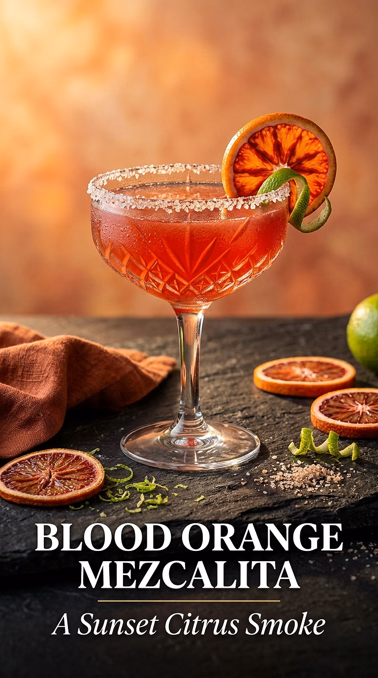 Blood Orange Mezcalita