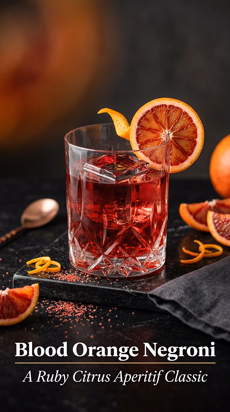 Blood Orange Negroni