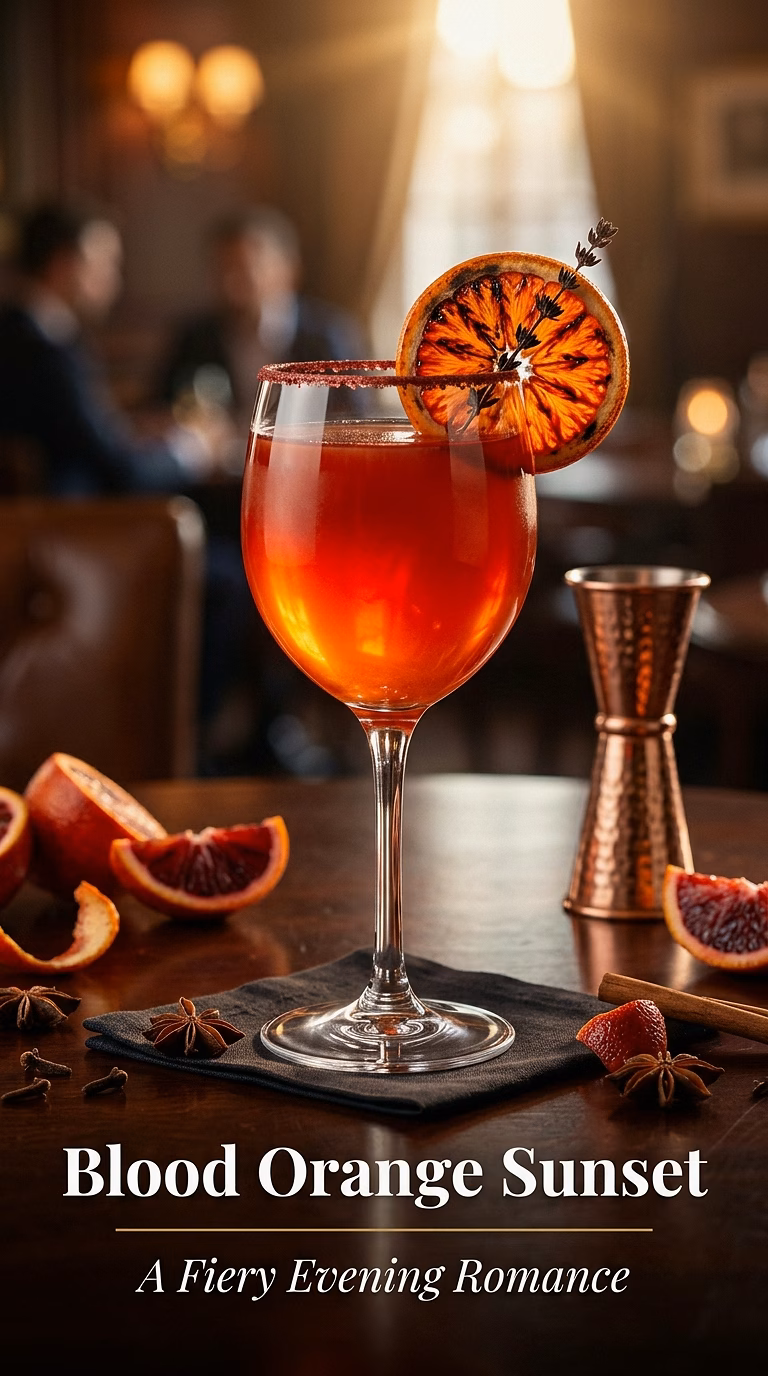 Blood Orange Sunset