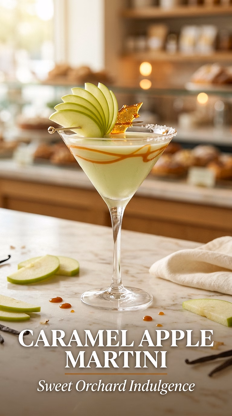 Caramel Apple Martini
