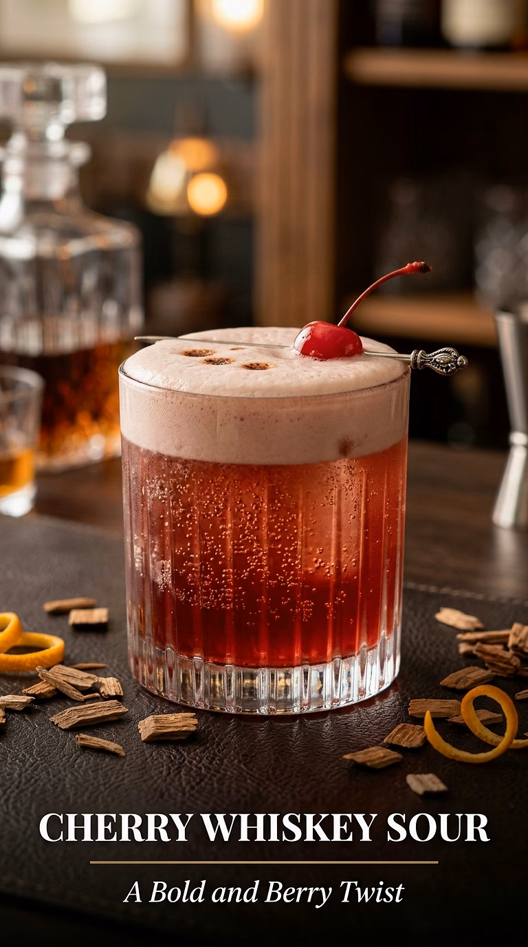 Cherry Whiskey Sour