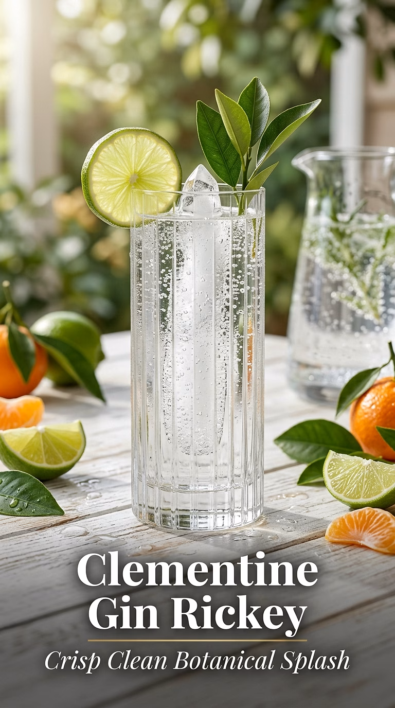 Clementine Gin Rickey