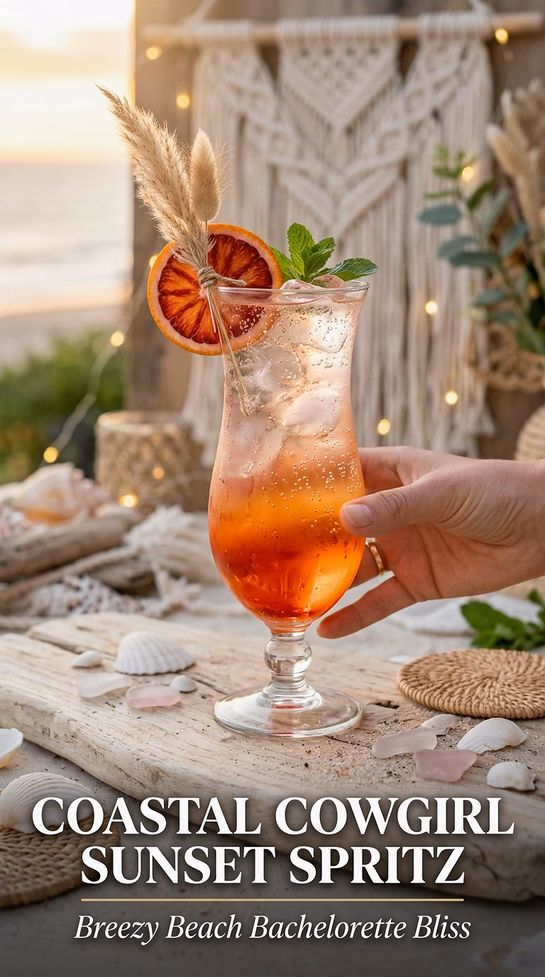 Coastal Cowgirl Sunset Spritz
