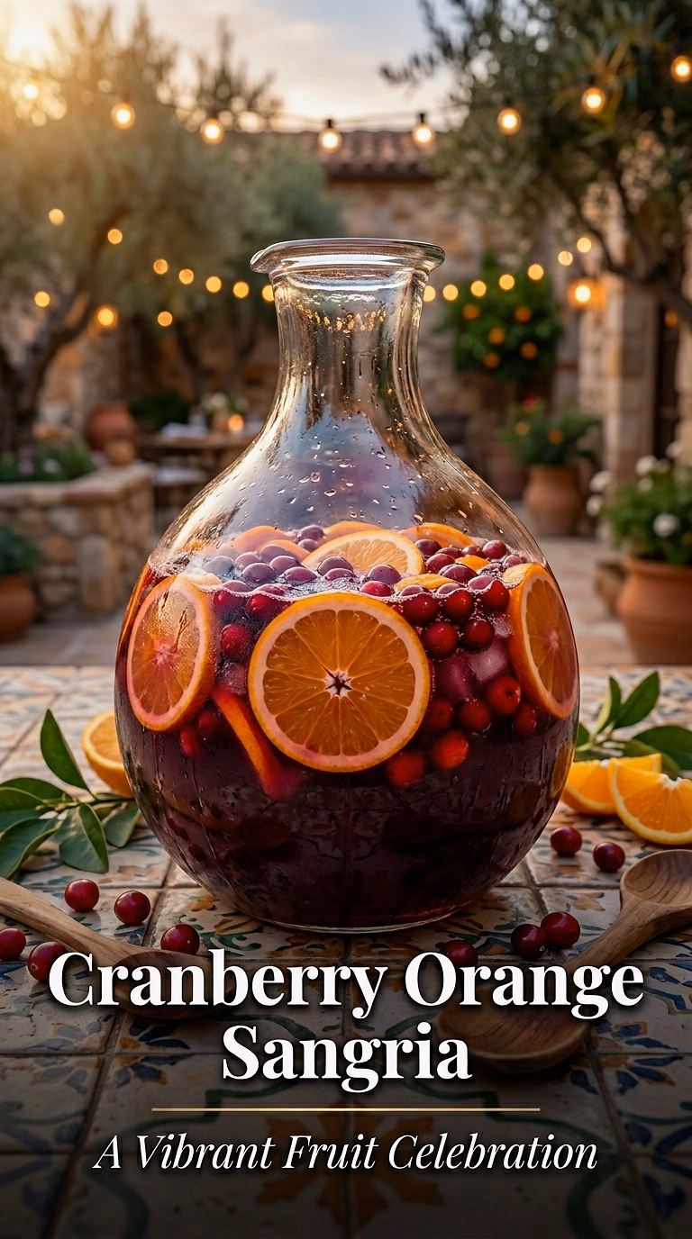 Cranberry Orange Sangria