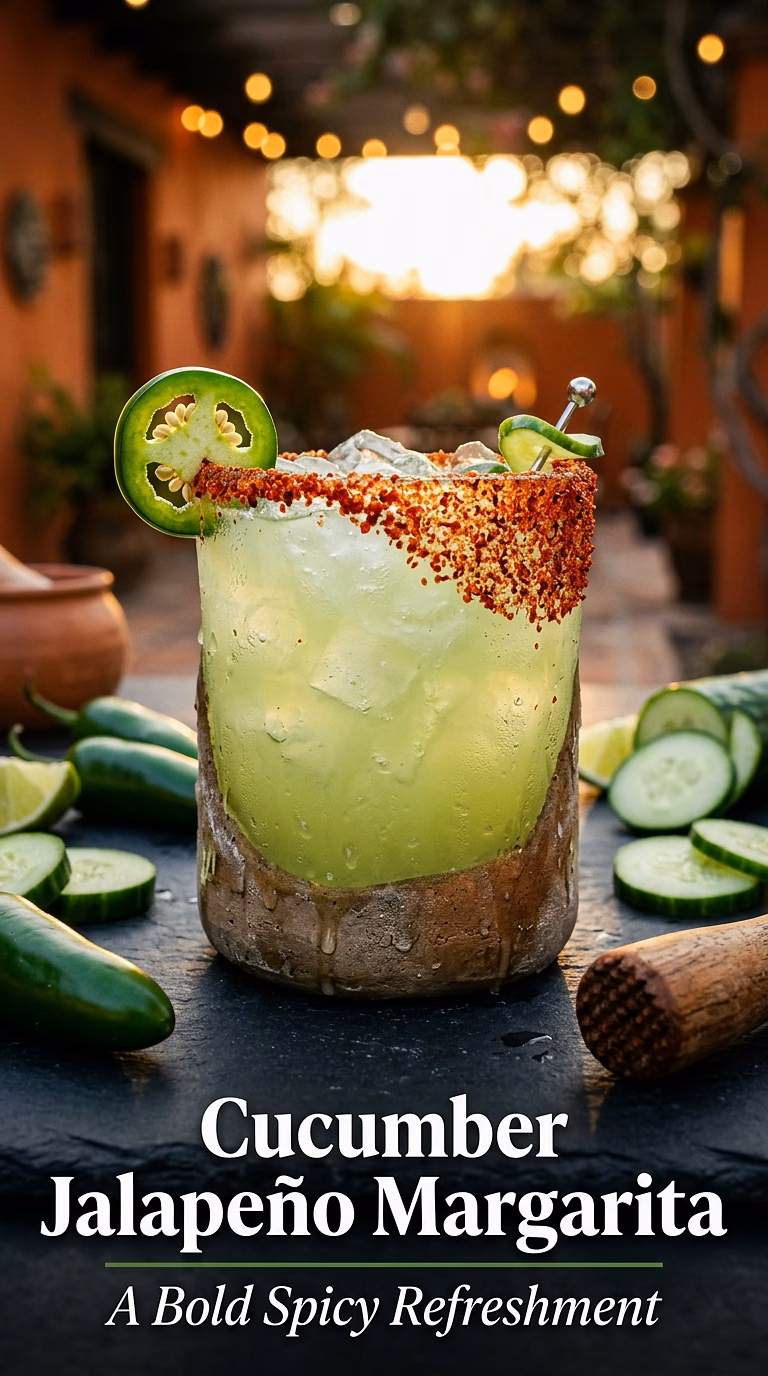 Cucumber Jalapeño Margarita