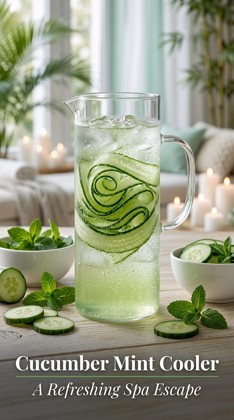 Cucumber Mint Vodka Cooler