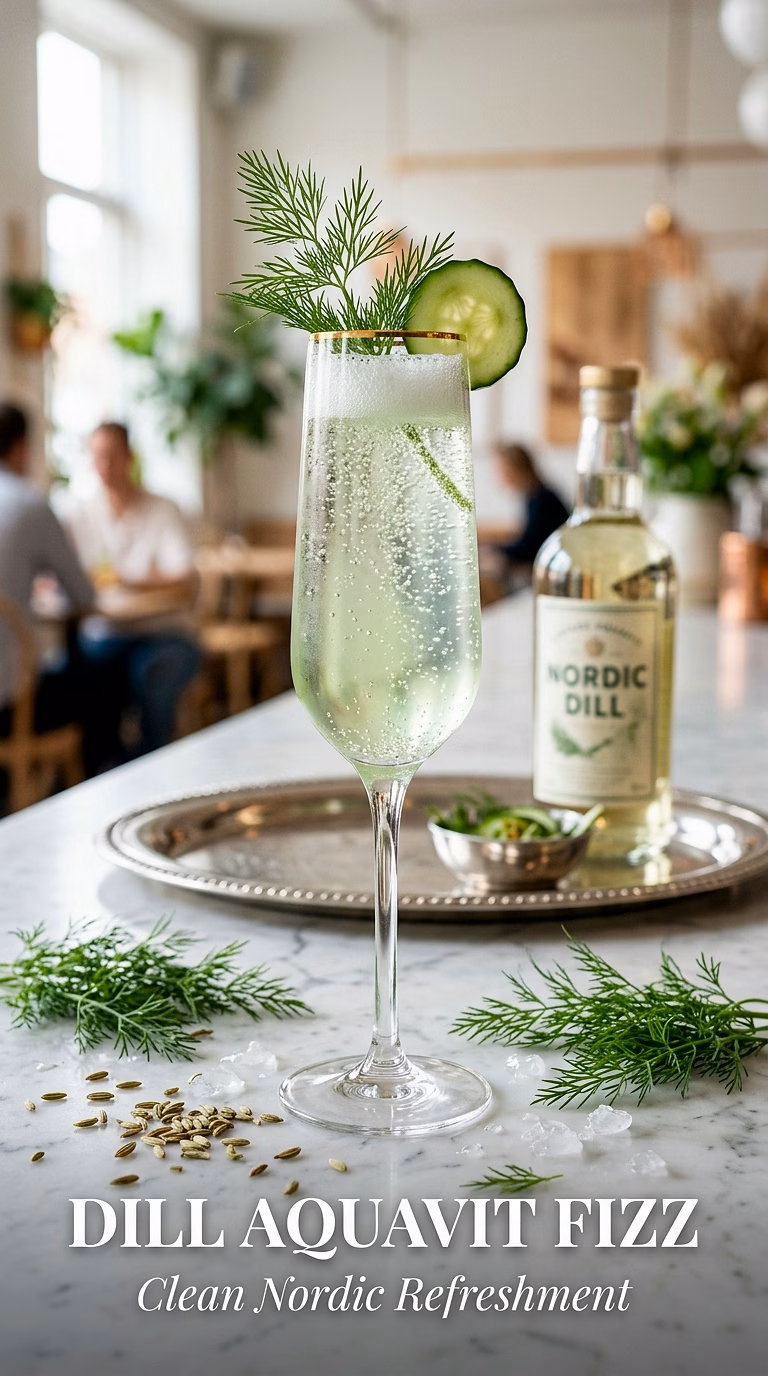 Dill Aquavit Fizz