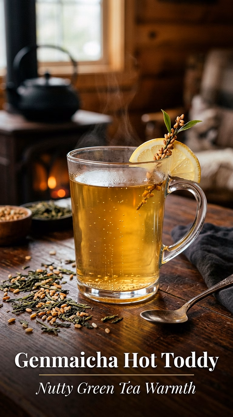 Genmaicha Irish Whiskey Hot Toddy