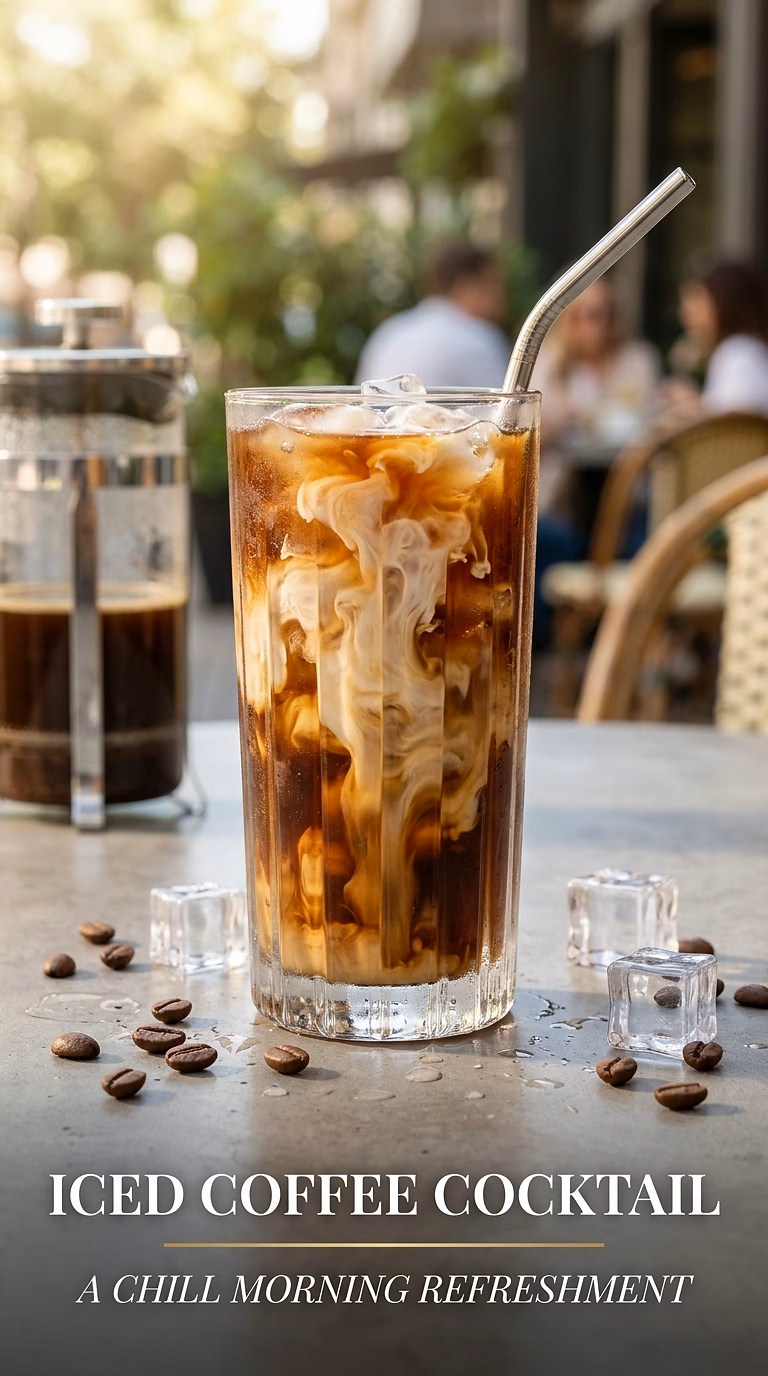 Kahlua Iced Coffee Cocktail