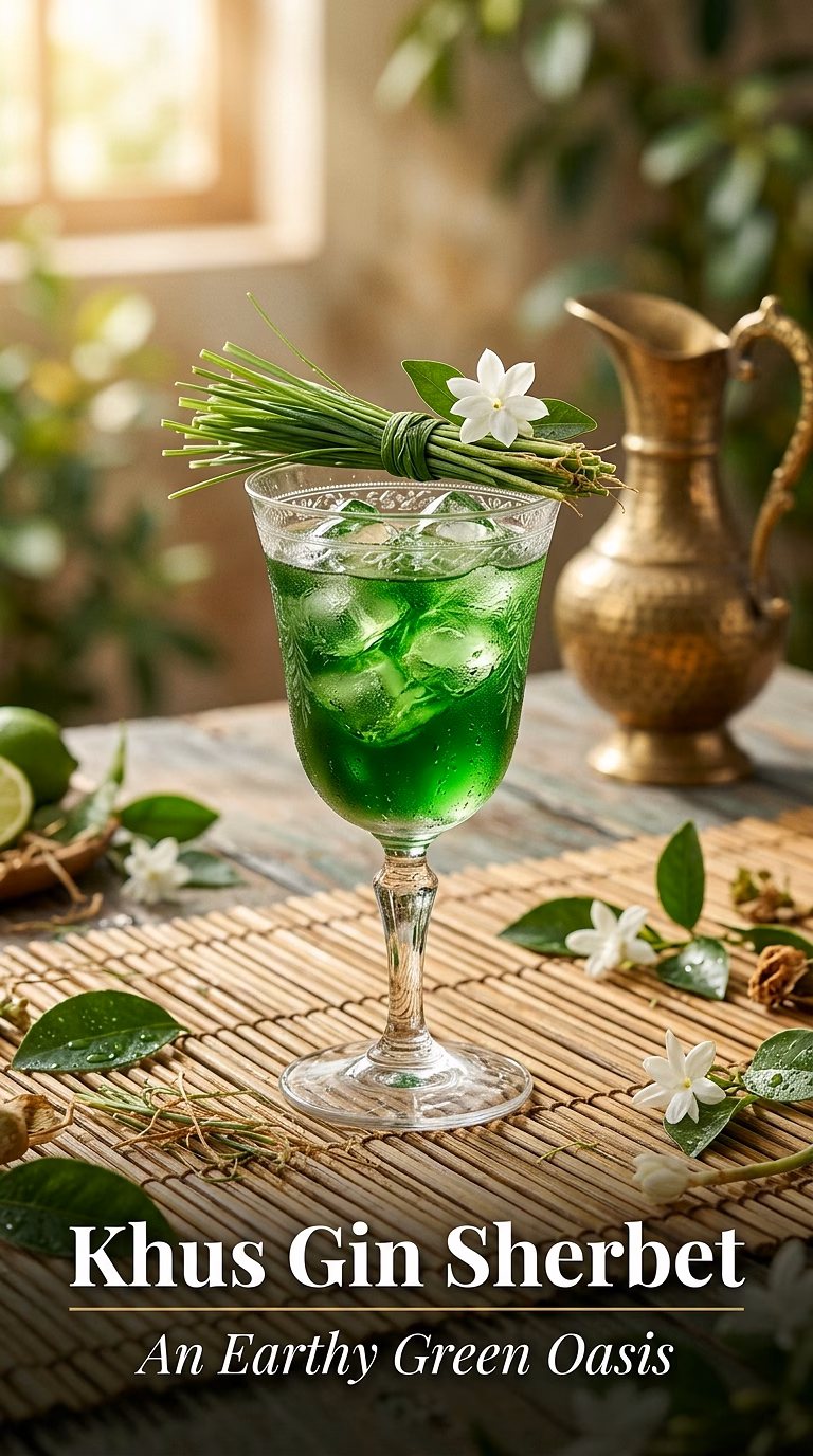 Khus Gin Sherbet