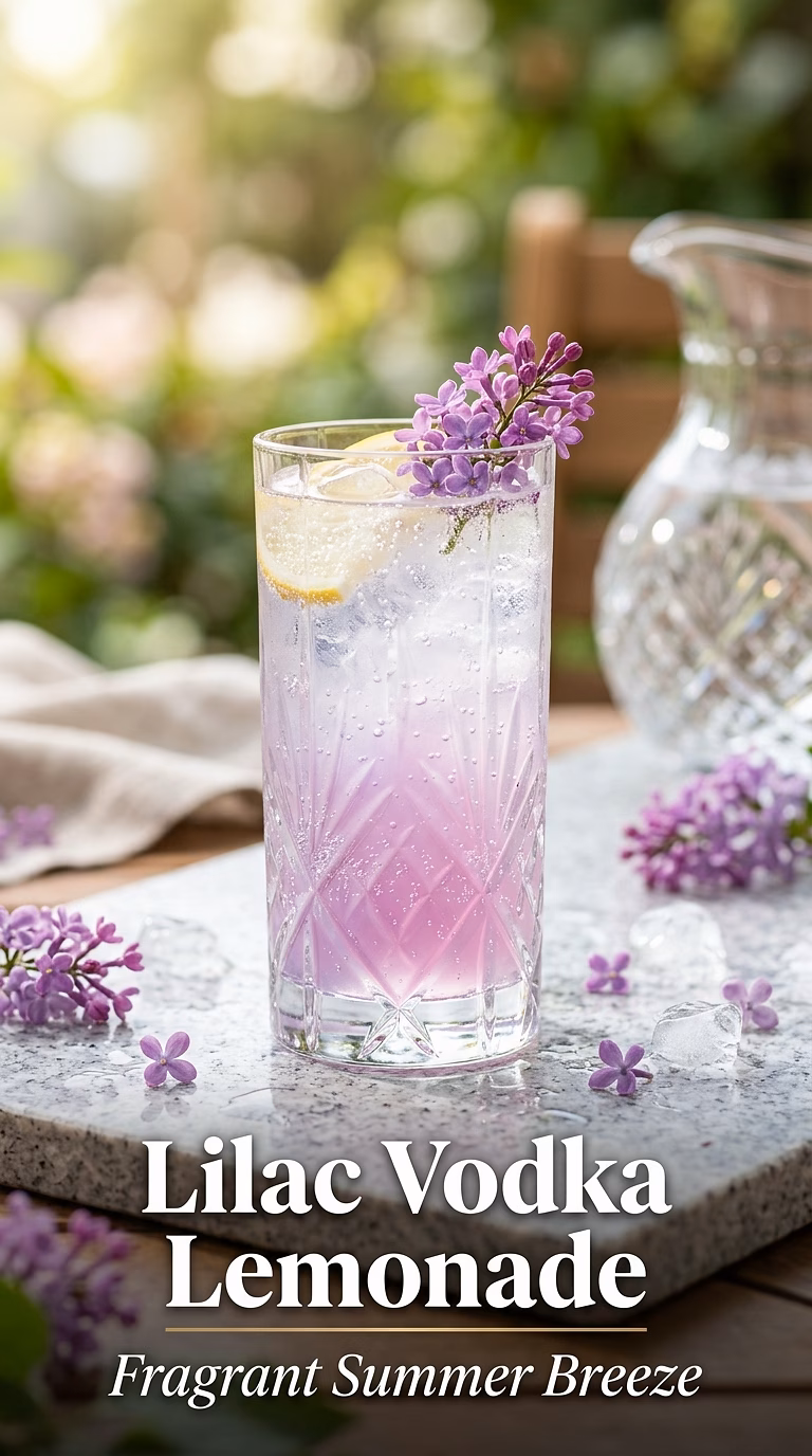 Lilac Vodka Lemonade