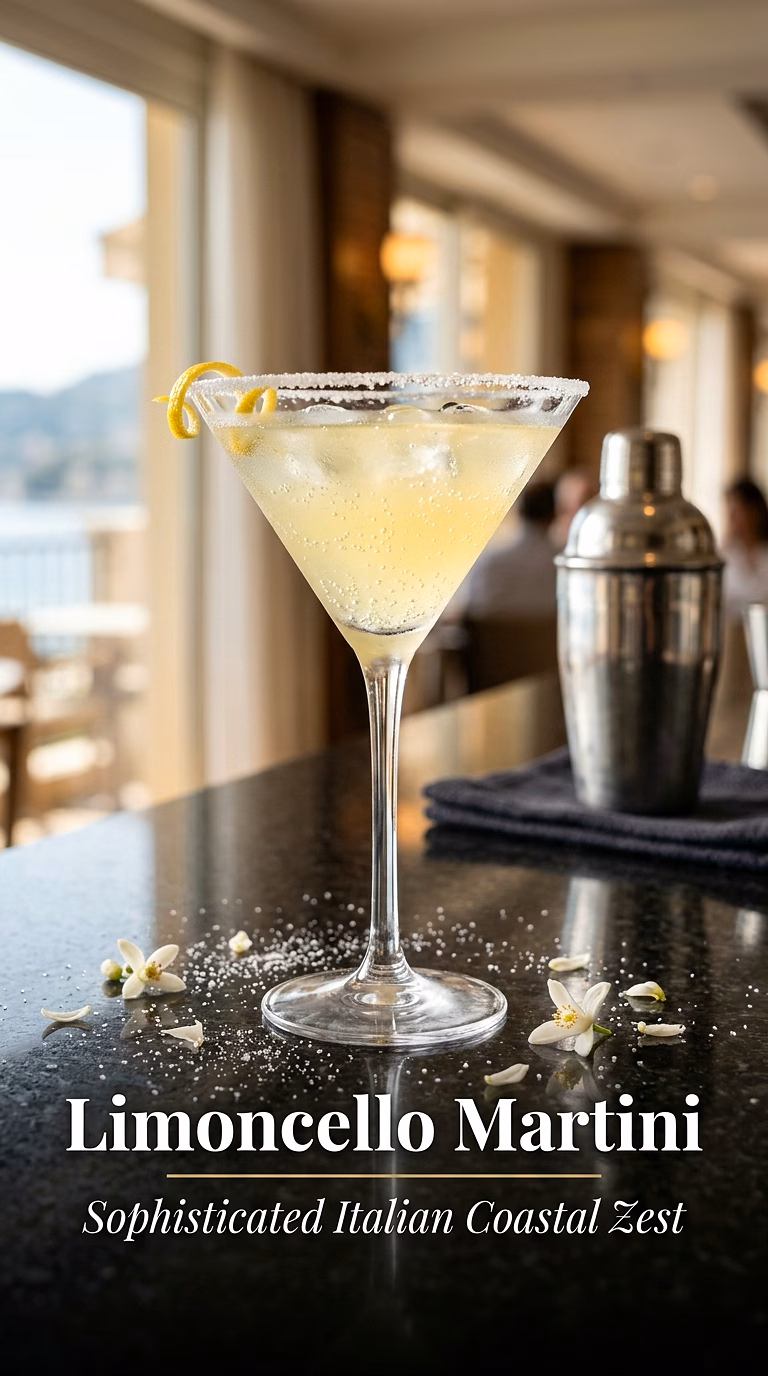 Limoncello Martini