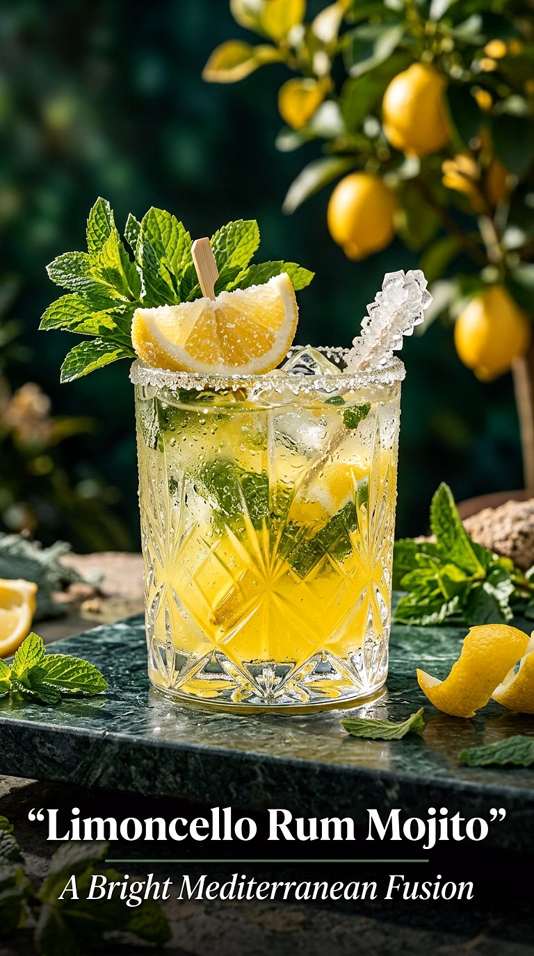 Limoncello Rum Mojito